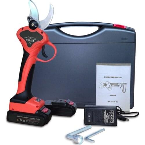 Gardening Pruning Shears Cordless Rechargeable Electric Pruning Scissors 21V Lithium Battery Pruning Tools For Fruit Tree Garden