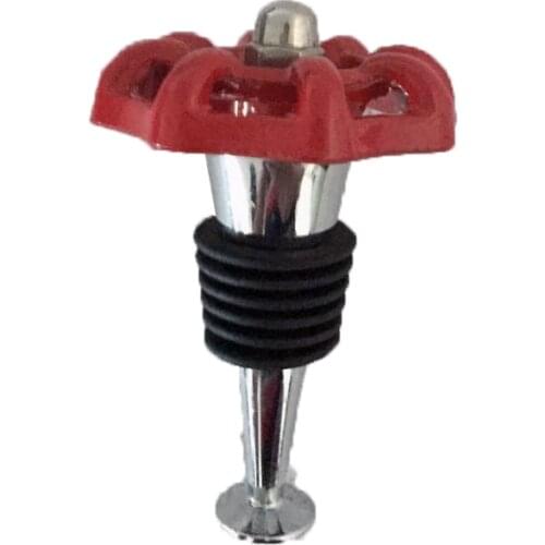 Faucet Wine Bottle Stopper With Chrome Plating
