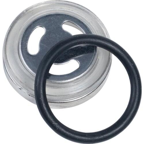 4 Sets Sight Glass and Gasket 18mm For Honda Brake Part Master Scooter Motorcycle Bike Reservoir Cylinder Dirt F9Z4