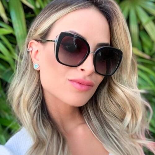 Round Polarized Myopia Sunglasses Prescription Driving Glasses With Diopter Lens For Moypia Fashion Vintage Women Sunglasses FML