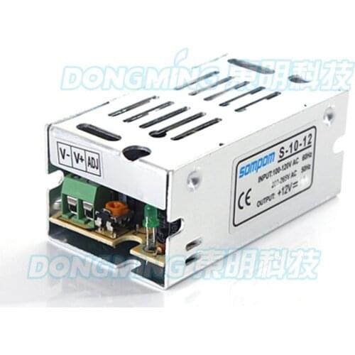 Led driver power supply 12V 1A 10W Non-waterproof led electronic transformer, led adapter for led lamp