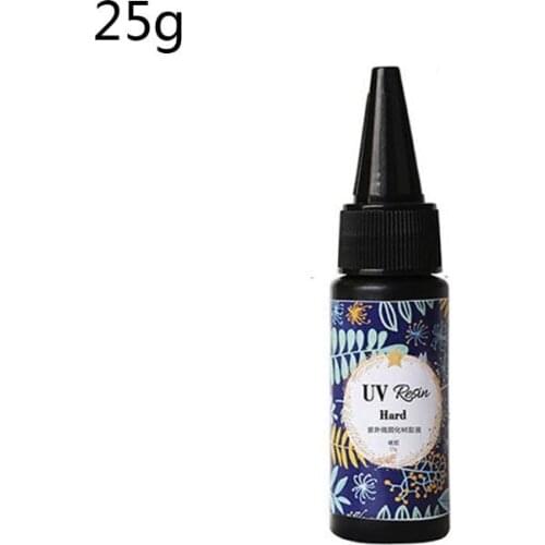 Hard UV Resin Glue Crystal Clear Ultraviolet Curing Epoxy Resin Jewelry Making