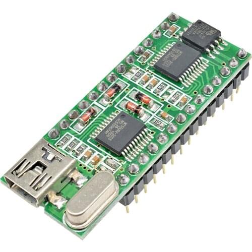 WT588D-U WT588D-U-32M Voice Control Board 5V Mini USB Interface Sound Controller Module 32M DC 2.8V 5.5V DAC PWM WAV Output