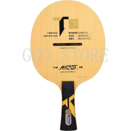 Yinhe T-7s [T7] T7s cypress carbon Table Tennis Blade for Racket for 40+ new material ball