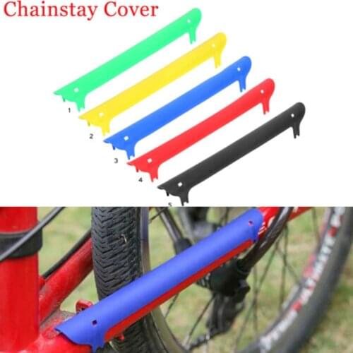 Cycling Care Chain Posted Guards Bicycle Frame Chainstay Protector MTB Bike Folding Guard Pad Cover Thick Soft Rubber Beautiful