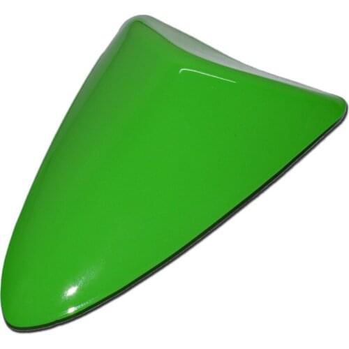Green Motorcycle Rear Tail Pillion Passenger Hard Seat Cover Cowl Fairing Seat for Kawasaki Ninja ZX-6R zx6r 636 2007 2008 07 08