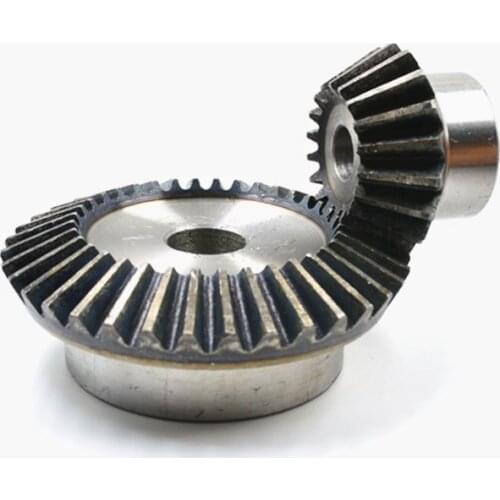 1:2 Bevel gear 1.5M 15T 16T 18T 20/30/32/36/40 Teeth Straight Bevel Gears 90 Degrees Drive