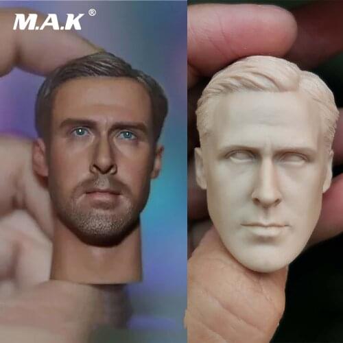 1/6 male head sculpture Blade Runner Ryan Gosling 2049 Male Head Sculpt Carved Model in stock