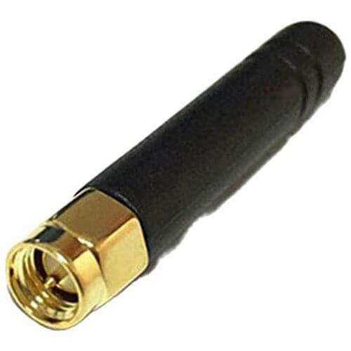 1PC 433Mhz Antenna 2.15dBi With SMA male Connector straight Radio aerial 50mm long wholesale price
