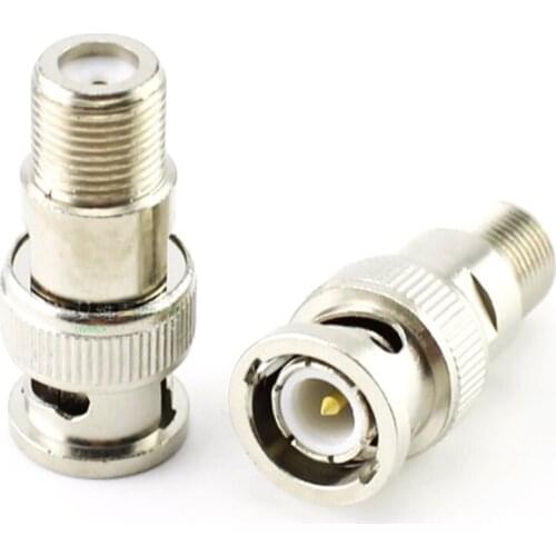 1Pcs BNC male to TNC female socket to BNC plug TNCF-BNCM RF frequency coaxial connector 50 ohm adapter