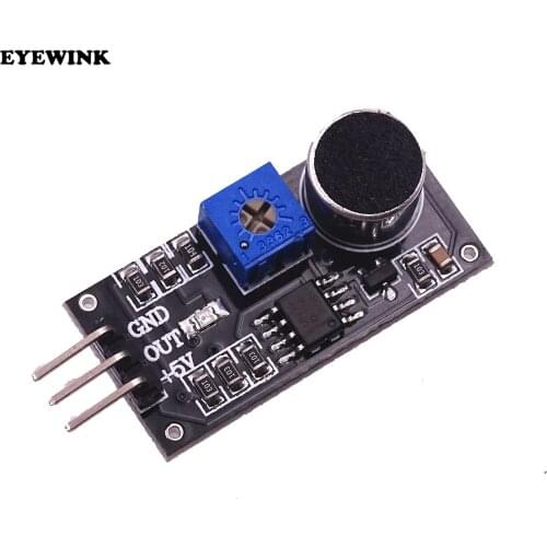 10PCS Sound Detection Sensor Modulo LM393 for Arduino Para Som Condenser Sonido Electret Transducer Module Modulo Sensor Vehicle