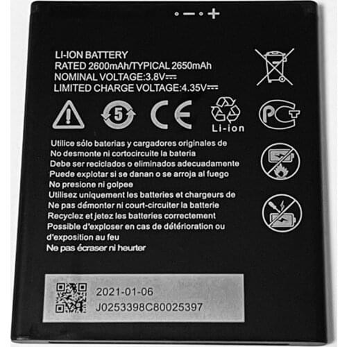 3.8V 2660mAh Li3826T43P4h705949 For ZTE Blade A5 2019 Battery
