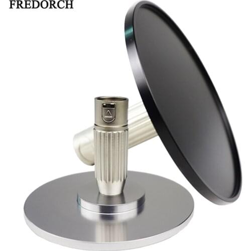 Fredorch Aluminum alloy Suction Cup Adapter for Sex Machine with Quick Air Connector,3.86" Diameter Large Suction Cup Fitting