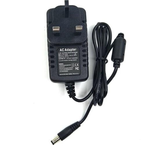 Laptop power adapter with 27W 5.5*2.5mm Deek-Robot UK Plug 9V 3A Regulation Wall Power Adapter Supply Switching Monitoring