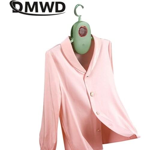 DMWD Double-layered Silent Electric Clothes Dryers Clothes Fast Drying Machine Electric Drying Wardrobe Foldable Storage Cabinet