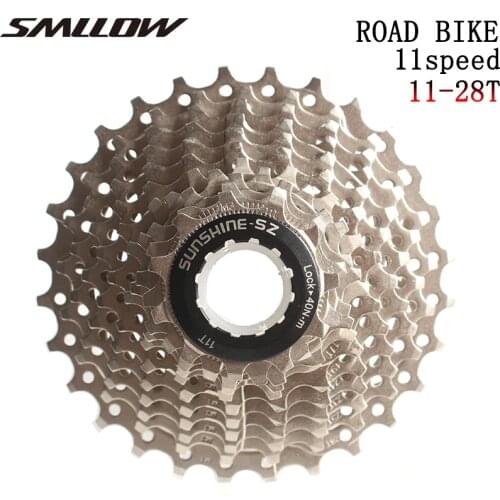SUNSHINE-SZ Road Bike 11s Cassette Freewheel 11-28T Bicycle Part 22s 11 Speed Flywheel Sprocket for Parts 105 5800 UT 6800 DA