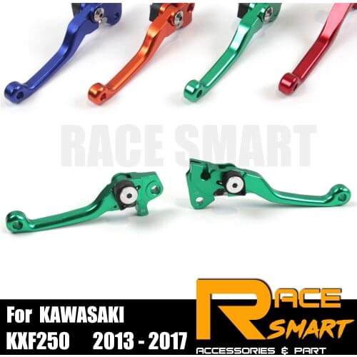 For KAWASAKI KXF250 2013 - 2017 Alloy Motorcycle Brake Handle CNC Motorcycle Clutch Brake Lever Handle Pivot Brake Clutch Levers