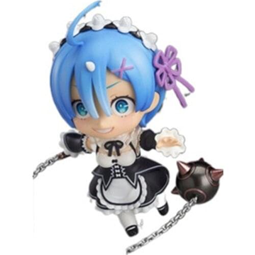 Anime Life In A Different World From Zero Figurine Rem Collectible Pvc Action Model Toy Gifts Children Mini Kawaii Desktop Pop
