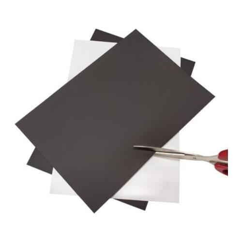 A4 Sheet magnet soft magnetical products rubber magnets 0.5mm 0.75mm 1mm 1.5mm thickness 5pc/set