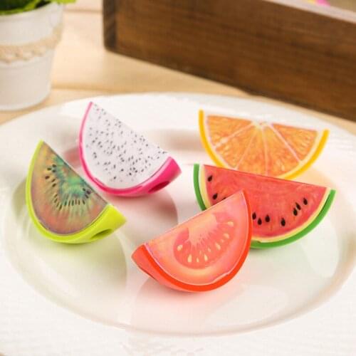 Cute Fruit Hand Pencil Sharpener Child Fanny Stationery School Supplies Crayon Tempera JR Deals