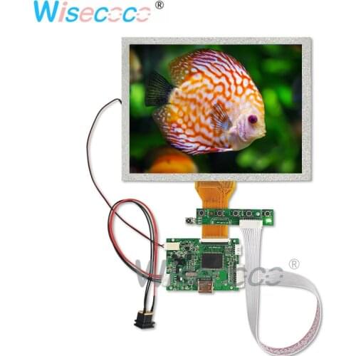TFT LCD 8 inch LCD display 800x600 resolution with control driver board