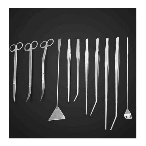 Stainless Steel Super Thick Pliers Aquarium Tool Fish Tank Aquatic Plants Forceps Clip Tweezers Scissors Tools