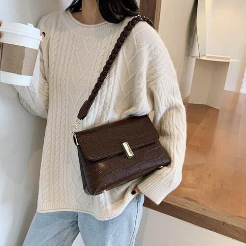 Autumn and winter retro small bag woman bag 2020 new fashion all-match messenger bag ladies one-shoulder armpit bag satchels