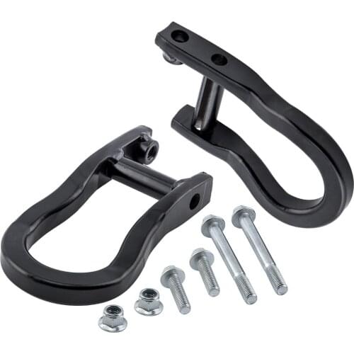 Front Recovery Tow Hooks 84072462 For GMC Sierra for Chevy Silverado 1500 07-19