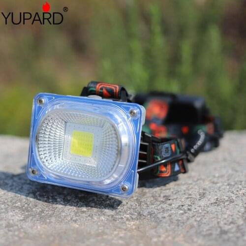 Outdoor camping Portable COB LED Headlamp USB charging Fishing headlights flashlight Camping headlight 18650 power supply