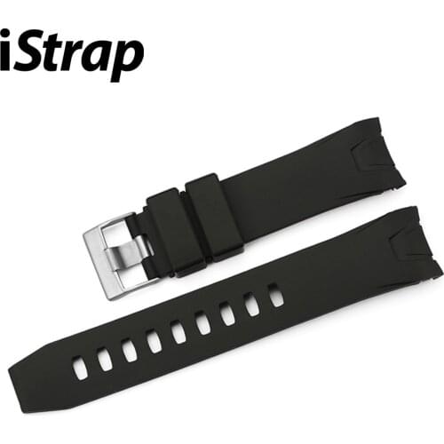 IStrap22mm Silicone Watches Bands For Omega Seamaster Planet Ocean Watch Strap Watchband Bracelet Rubber Sports for Longine
