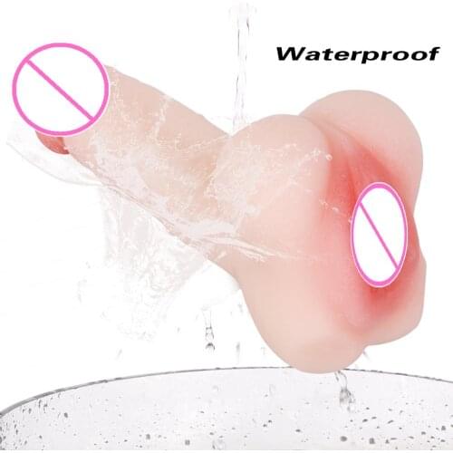 Penis Extender Enlarge Condom Male Masturbator Silicone Dildos Fake Vagina Pussy Cock Sleeve Ring Sex Toy for Adult Couples Gays