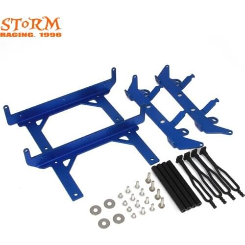 Motorcycle Radiator Cooler Guard Bracket Protection For Husqvarna FC125 - FC450 2016 All Models 125 250 450 501 2017-2018