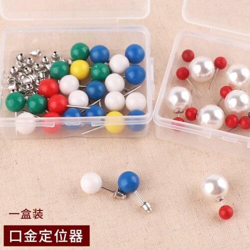 Gold mouth locator fixer ball ball short bead needle with bottom bracket upper mouth gold anti-tie hand tool mouth gold fittings