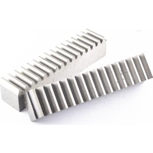 1pc 1.5M 15*15 spur rack pinion 1 Modulus High Precision Gear Rack steel Precision Transmission Spur Rack Gear linear guide Rail