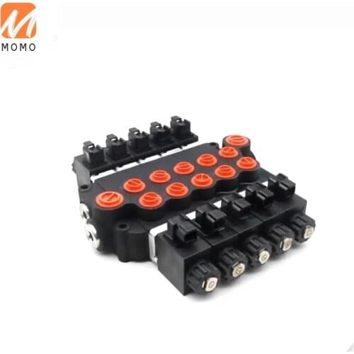 2020New 5Levers 80 LPM Z80 Series Solenoid Operated Monoblock Directional Control Valves