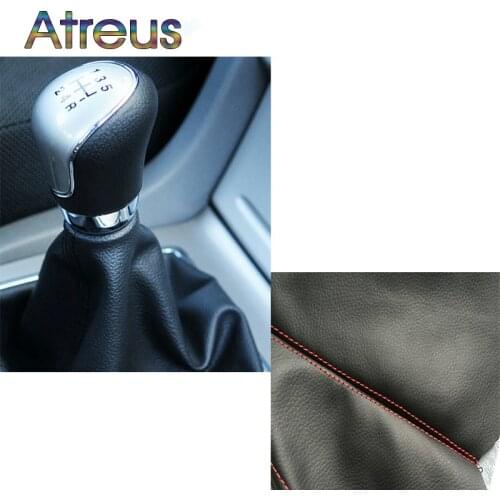 Atreus 1pc Gear shift knob dust-proof cover For Kia Ceed Sportage 2017 Cerato Sorento Mazda CX-5 6 3 Mini Cooper R56 F56 F55 R50