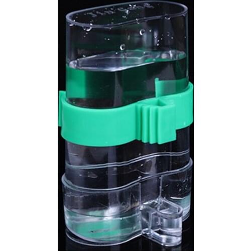 Automatic Bird Feeder for Cage Dry Food Dispenser Bird Seed Food Water Feeding Feeder Dispenser for Parrot Bird Squirrel