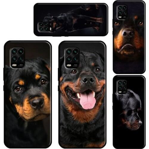 Rottweiler Dog Case For POCO X3 Pro M3 F2 F3 Back Cover For Xiaomi Mi 11 Ultra Note 10 Lite Mi 9T 10T Pro