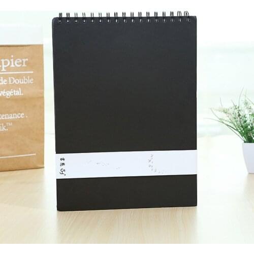 Black cover colored pencil book drawing book sketch book sketching drawing book sketch professional class blank drawing book