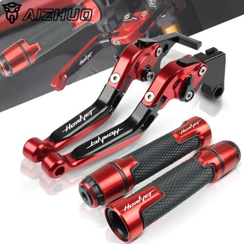CNC Aluminum Motorcycle Brake Clutch Lever Handle Grips For Honda CB900F CB919 Hornet CB 919 900 F 900F 2002-2007 2003 04 06 05