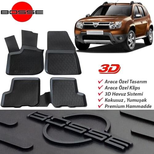 For Dacia Duster Mop 4 X2 and 4 X4 3D Pool 2009 2021 BOSSE