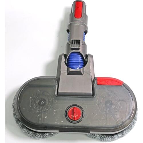 Electric Wet Dry Mopping Head for Dyson V6 V7 V8 V10 V11 with LED Light Replaceable Parts with Mop Head Mop Pads Water Tank