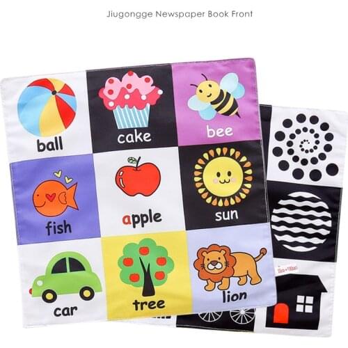 Cloth book baby intellectual Development Books early Education Story Book Animal Cognitive Book Kids Toys