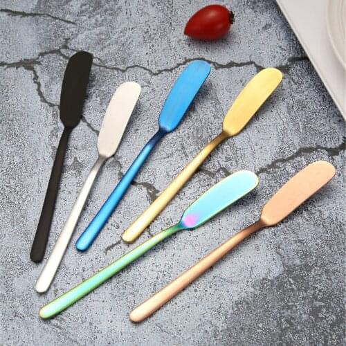 304 Stainless Steel Butter Cut Knife Jam Spatula Cream Carving Knifes for Household Restaurant Hotel Kitchen Accessories