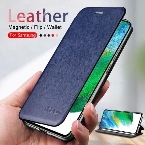 S21FE 5G Case Leather Flip Phone Cover Case For Samsung S21 FE 5G Samsun S21 FE S 21 21FE Magnetic stand Book Card wallet Coque