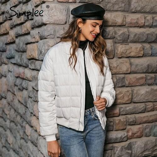 Женские стеганые куртки SIMPLEE China At AliExpress