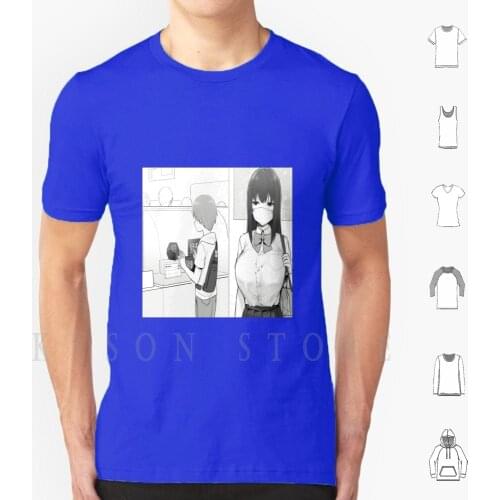 Super Sexy And Pretty Big Tits Anime Girls T Shirt Diy Big Size Cotton Anime Manga Hentai Lewd Boobs Ass Tits Sexy Japan