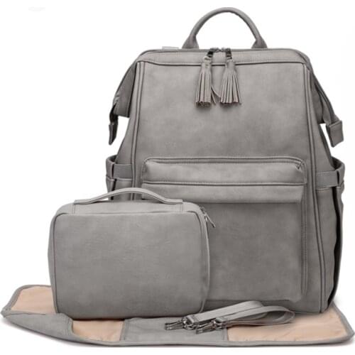 Diaper Bag Backpack Waterproof Large Capacity Stroller Bag Maternity Bag Nappy Baby Care Bag Mommy Bags With Changing Mat