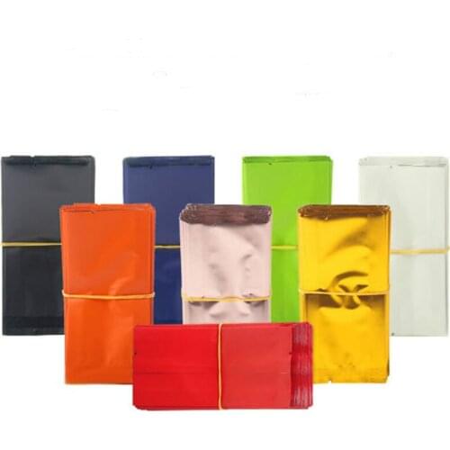 100pcs Aluminum Foil heat seal bag food candy tea packing bag small pouch package