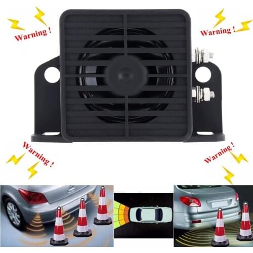 12V 105dB ABS Universal Waterproof Car Reversing Back up Alarm Horn Speaker for Vehicle Truck Trailer Bus Parts